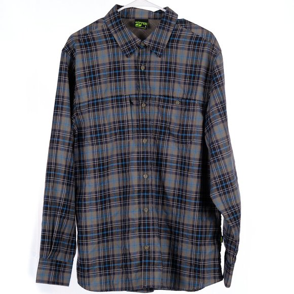 Koppen Men's Plaid Button Down Large - Picture 1 of 6
